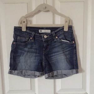 Levi's Cuffed Denim Shorts